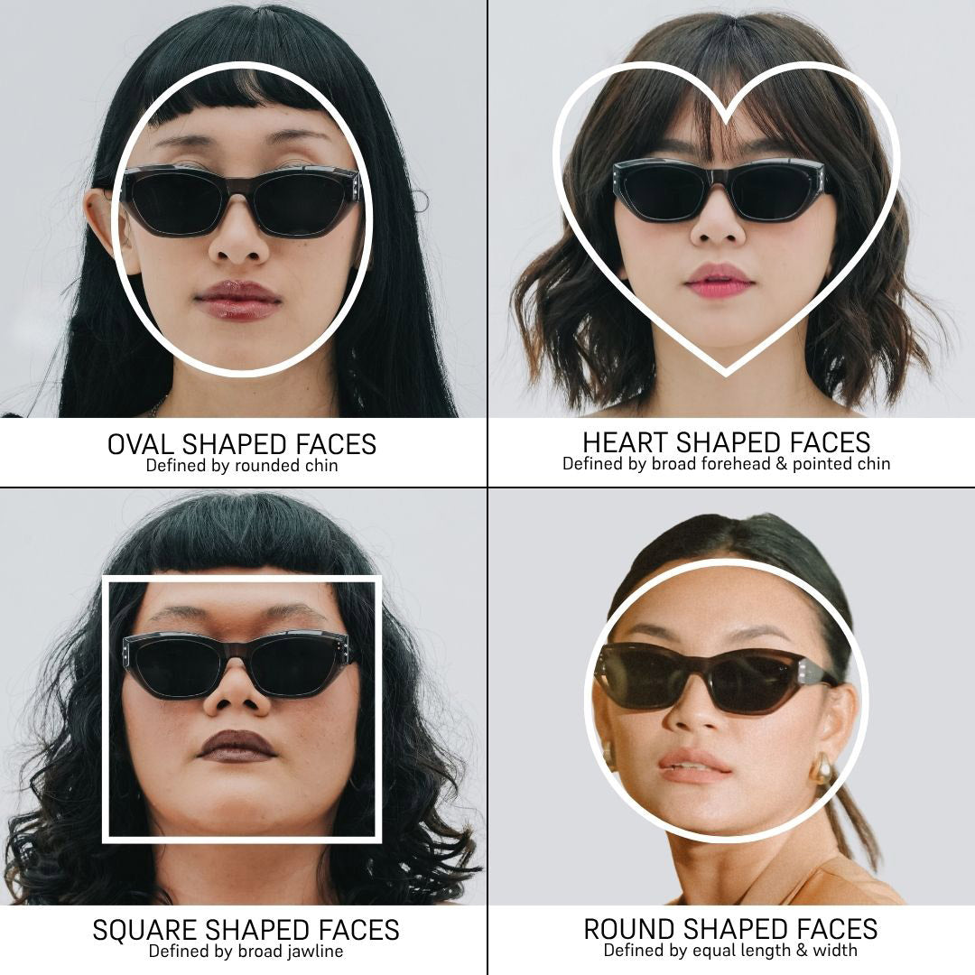 Acetate Spica Black Lens - Cool Uncle