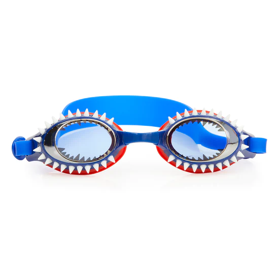 Tiger Shark Navy Goggles - Bling2o