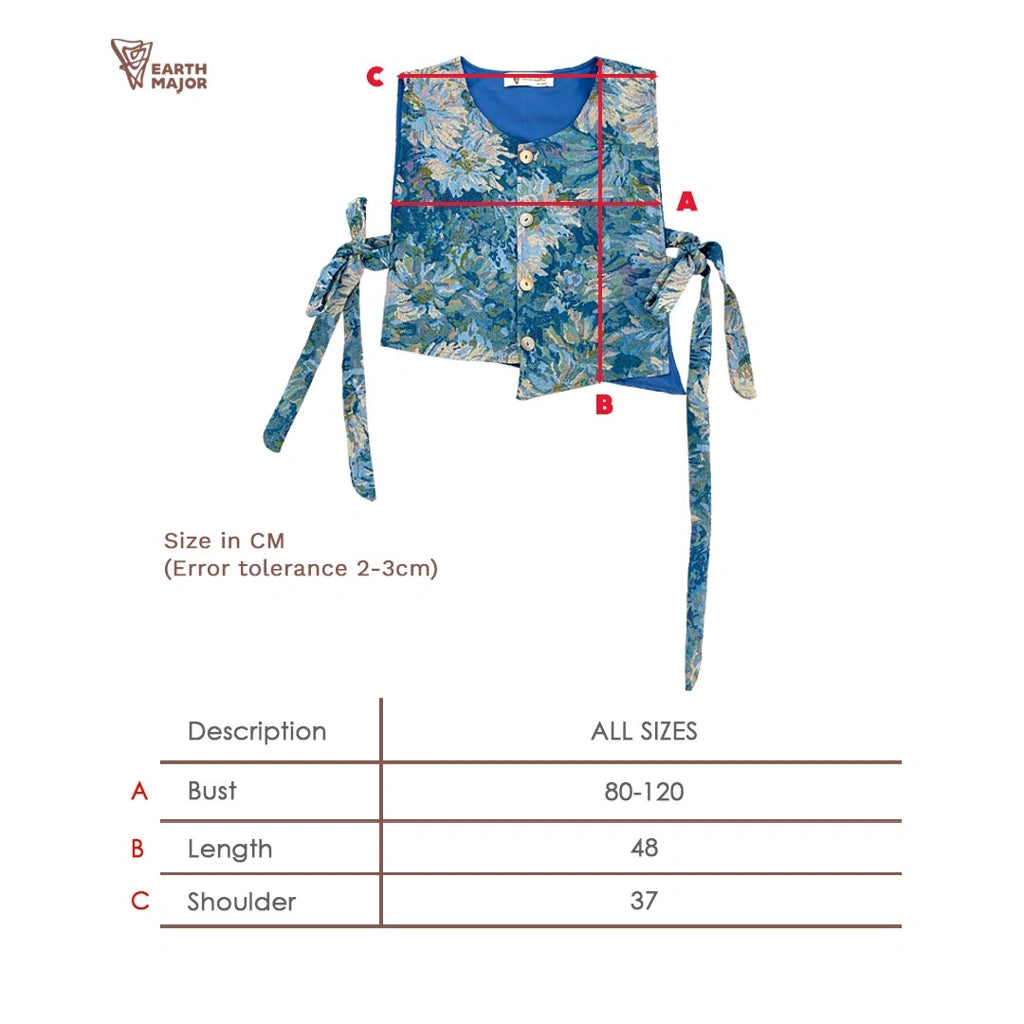 Kirana Vest Blue - Earth Major