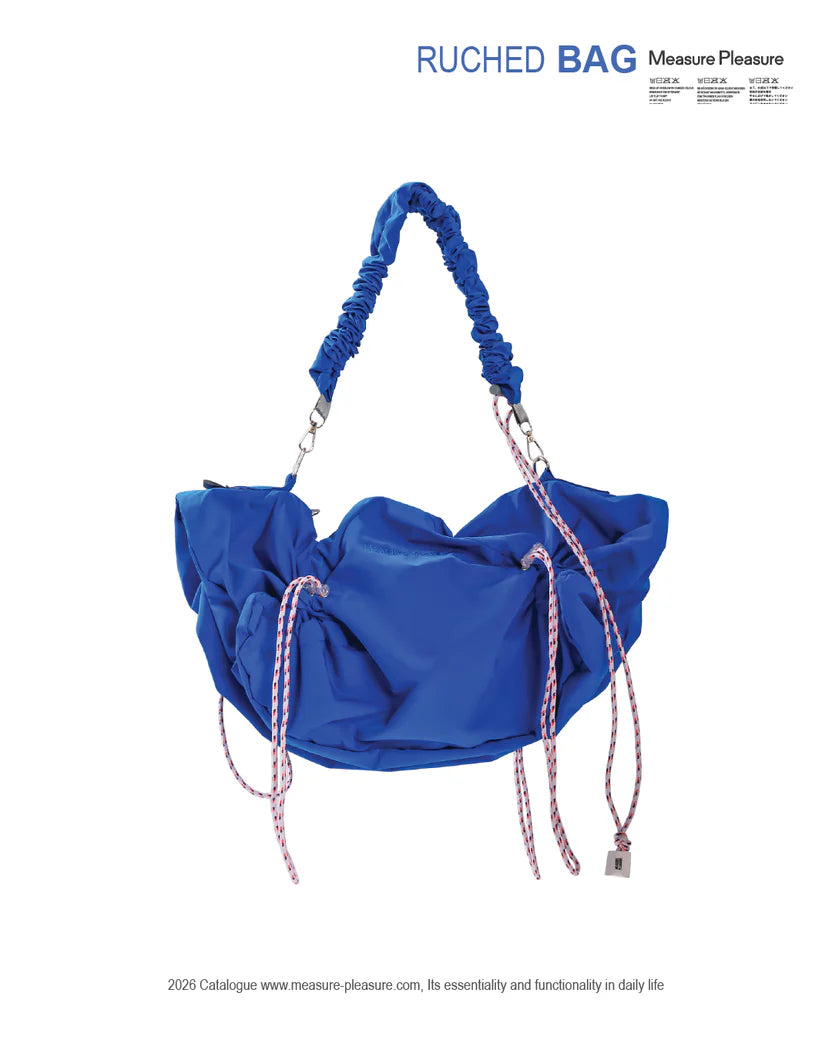 Ruched Bag 703 Vivid Blue - Measure Pleasure