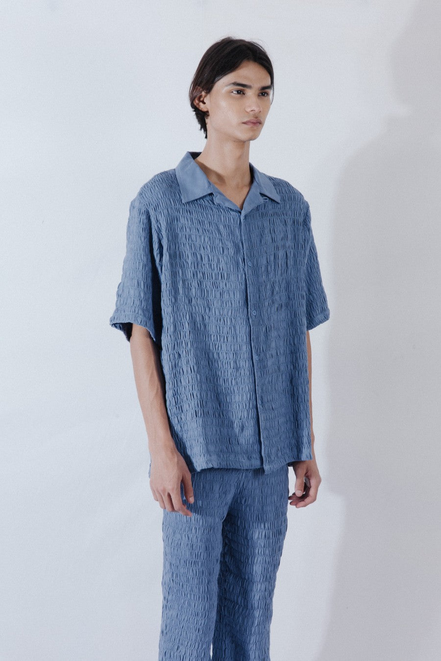 Brunnera Smockk Shirt Blue - Ladouchevita