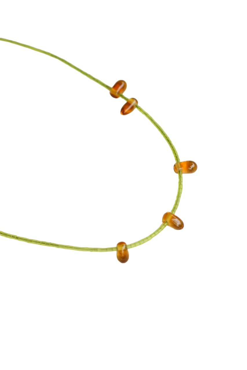 Moonhelly Green Necklace - Segi Jewelry