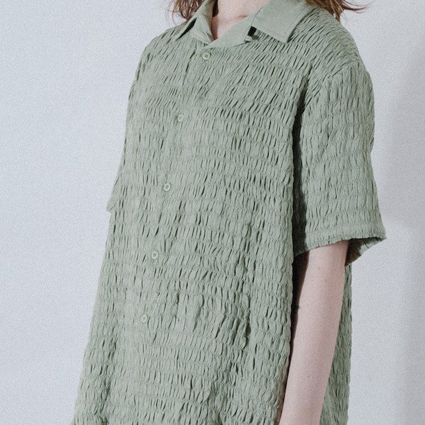 Brunnera Smockk Shirt Green - La Douche Vita