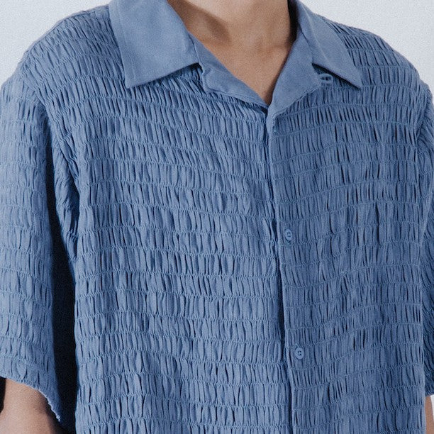 Brunnera Smockk Shirt Blue - Ladouchevita