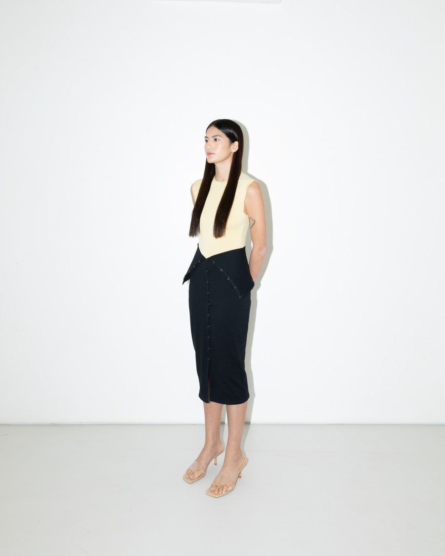 Brienne Skirt Black - Litti Studio