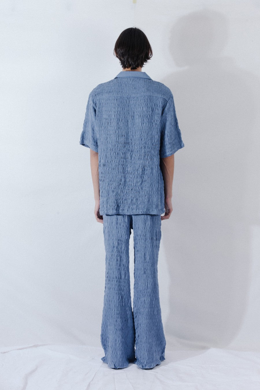 Smockk Flare Pants Blue - La Douche Vita