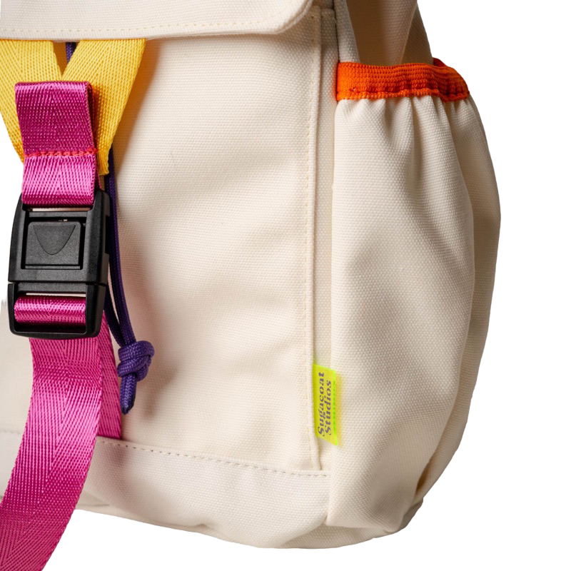Kinder Rucksack In Off White - Sugacoat Studios
