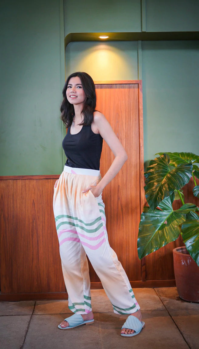 Calla x Marsha Wave Palazzo Pants