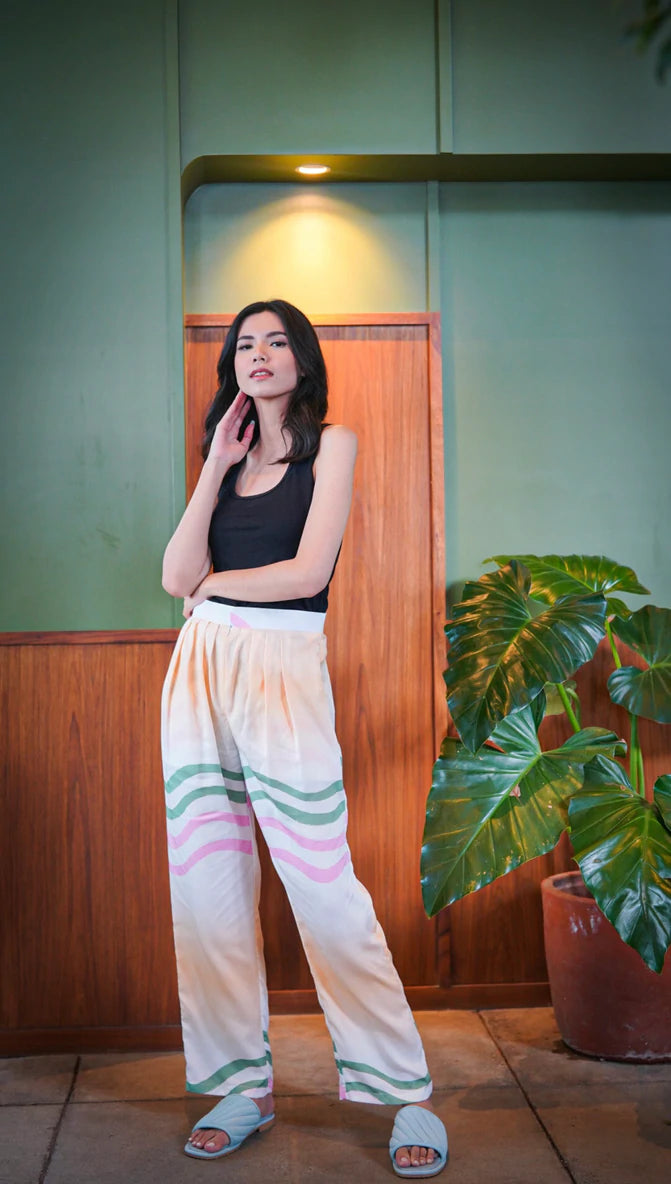 Calla x Marsha Wave Palazzo Pants