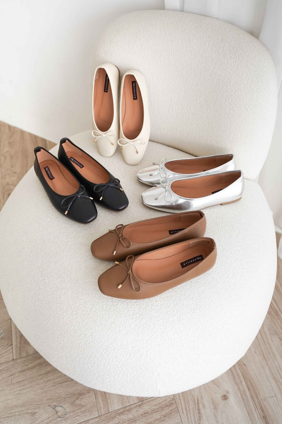 Milka Flat Shoes - Vanilla Footwear