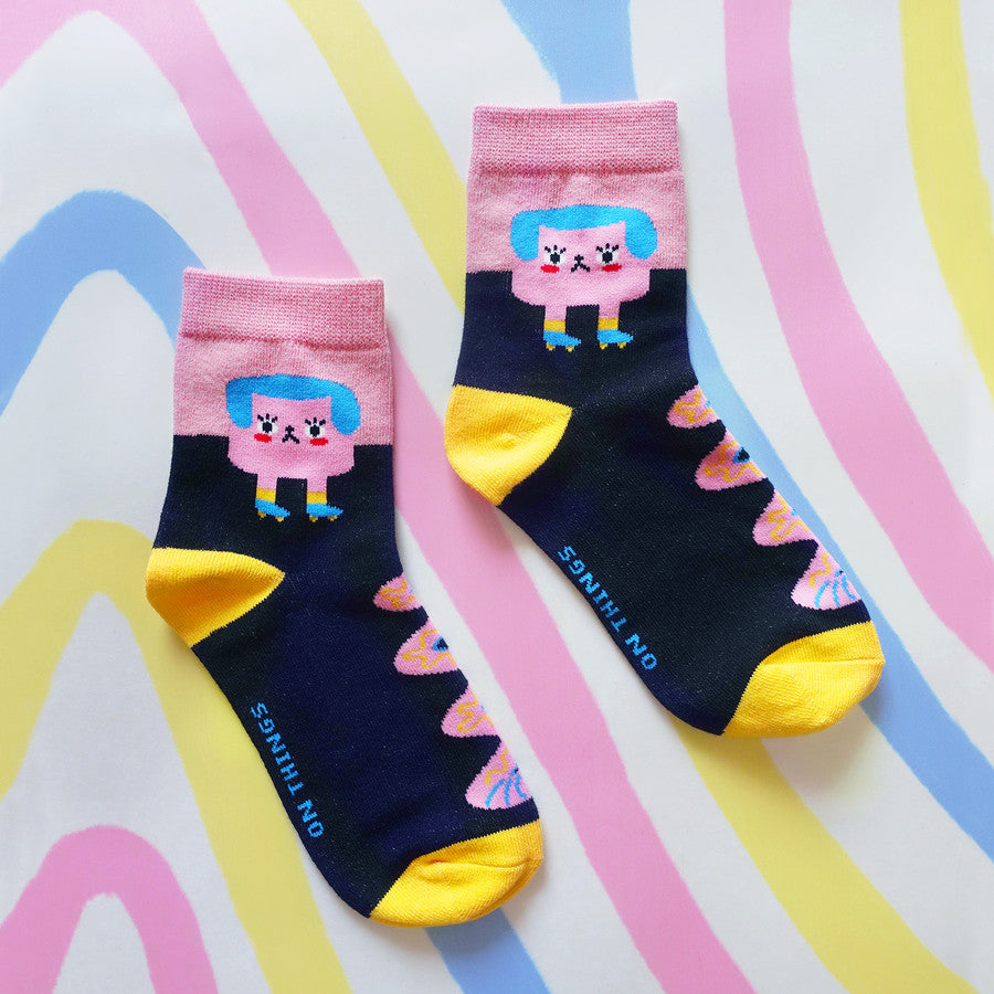 Pastel Friends Socks - Liunic On Things