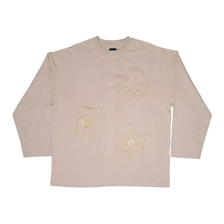 Melt Long Sleeve Beige - Platcut