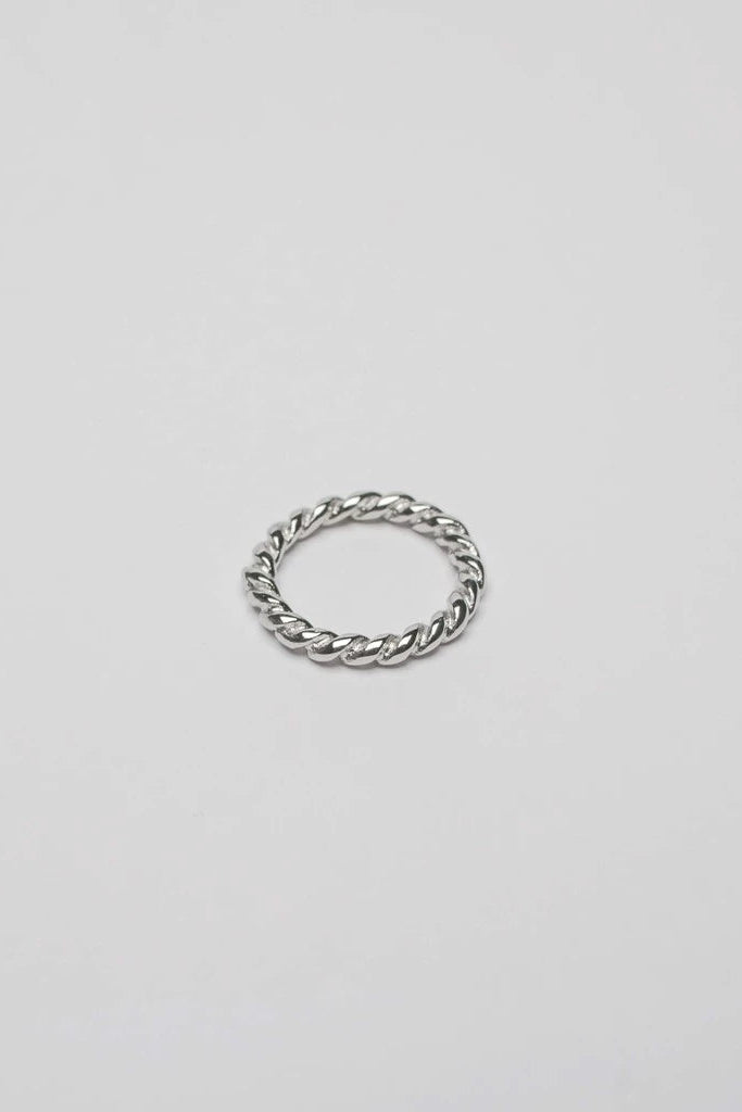 Rope Ring Silver - Stuudio Particular