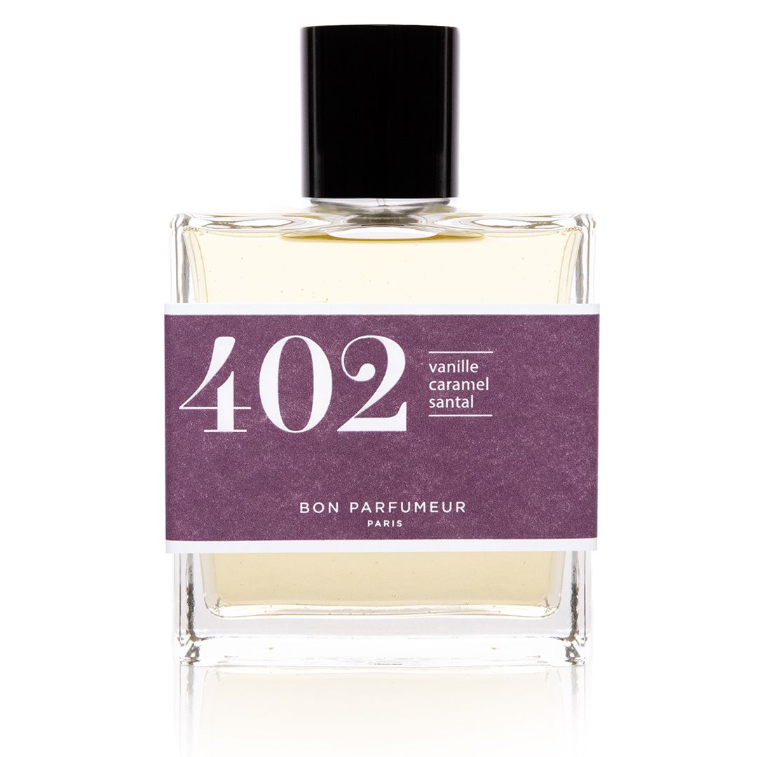 402 Vanilla, Caramel, Sandalwood 100ml - Bon Parfumeur