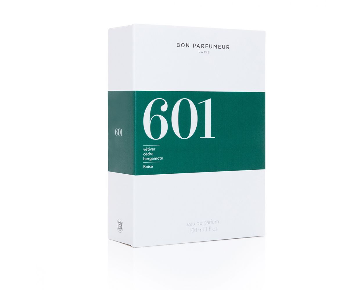 ​601 Vetiver, Cedar, Bergamot 100ml - Bon Parfumeur