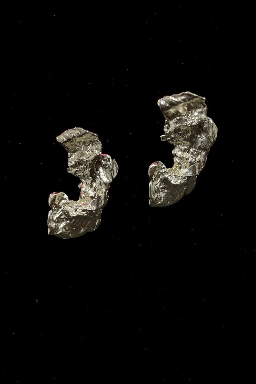 Keping 02 Earrings Silver - Gelap Ruang Jiwa