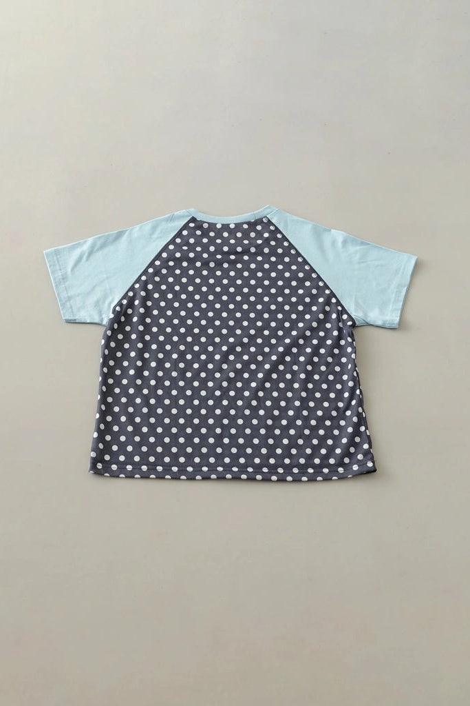 Raglan SS Polka - Argyle & Oxford