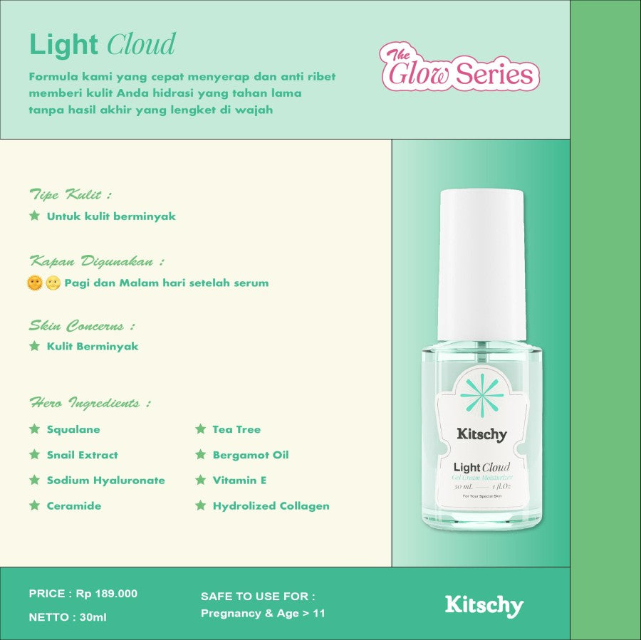 ​Light Cloud Gel Cream Moisturizer - Kitschy