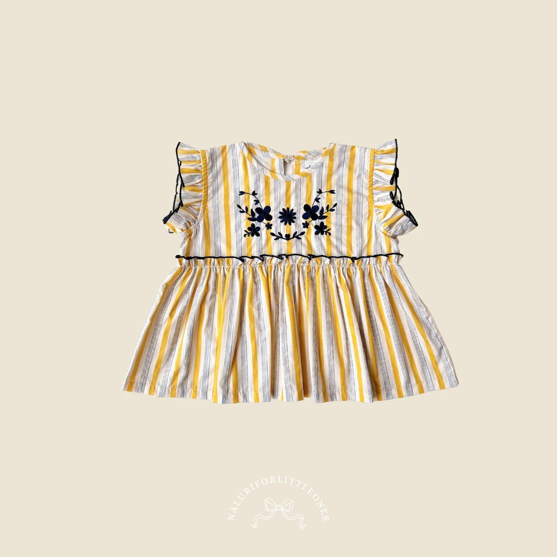 HGL Bambini - Ivana Top Yellow - Naluriforlittleones