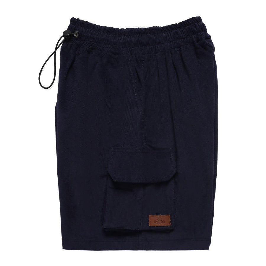 Short Cargo Pants Corduroy Navy - All March