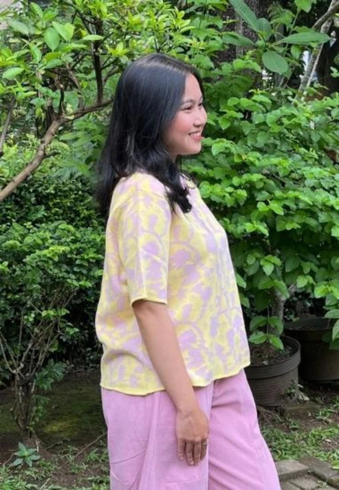 Nonaetal Velma Jalak Knit Polo Short Sleeve - Nona