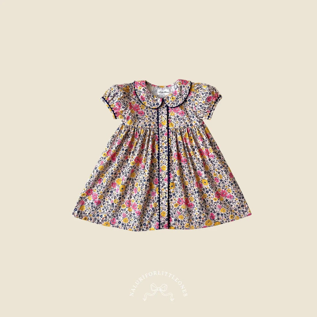 HGL Bambini - Cecilia Dress Navy - Naluriforlittleones