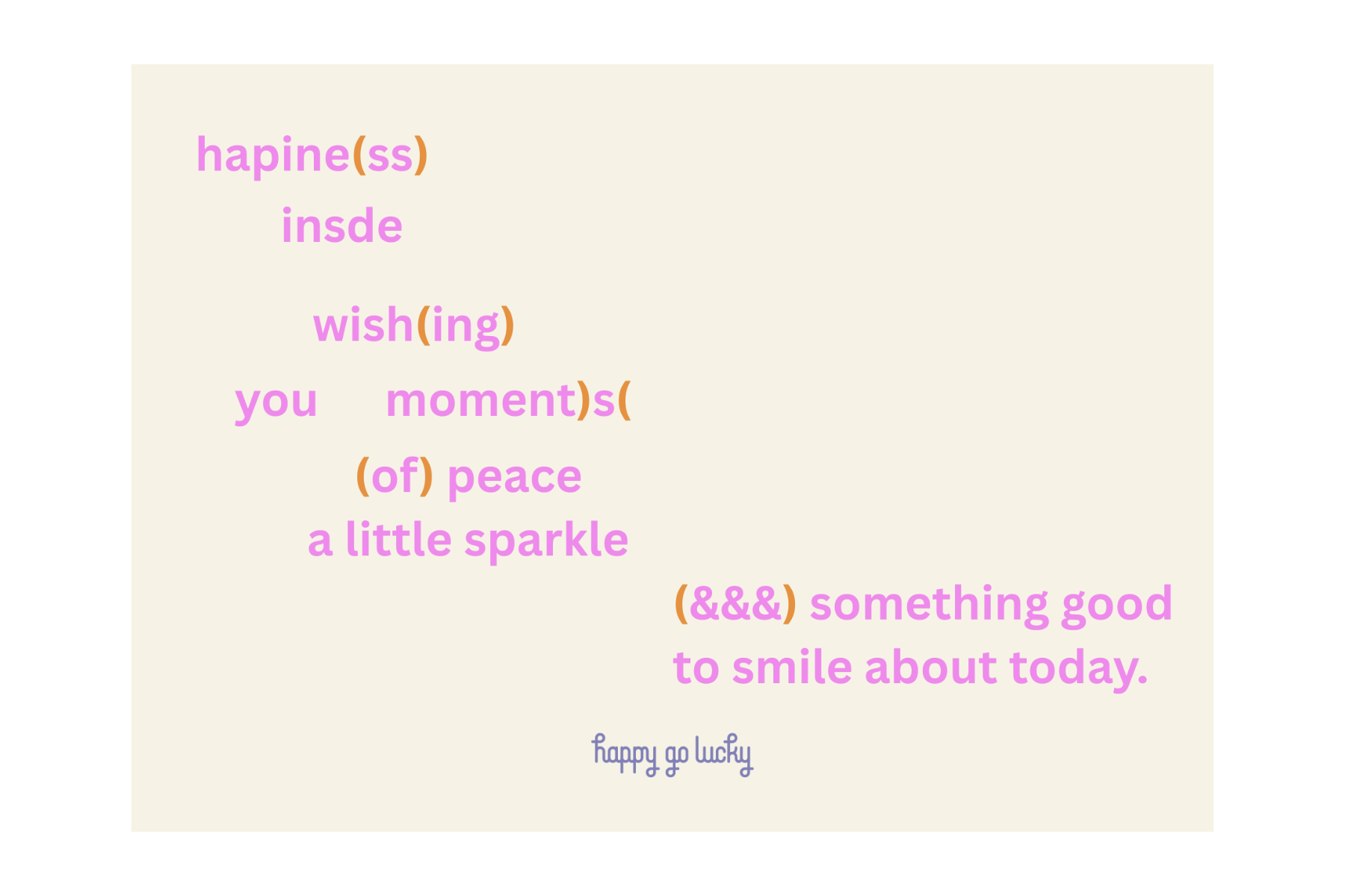 Hgl Gift Card - Hapiness