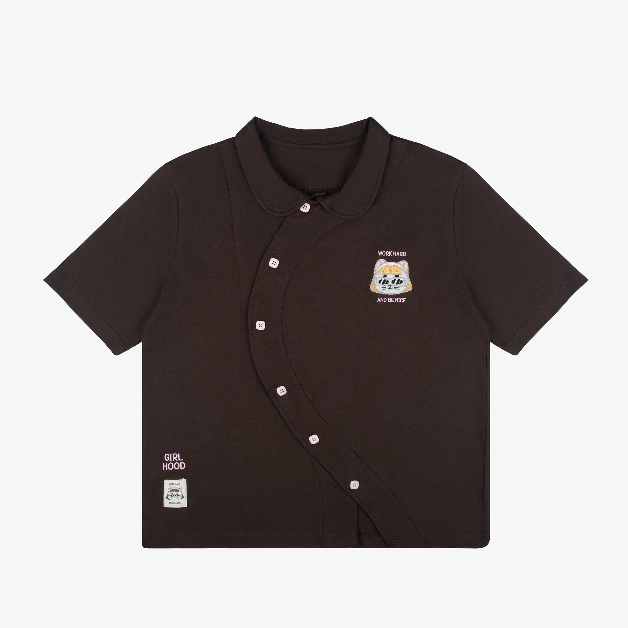 Totomi Shortsleeves Coffe - Tome Ame