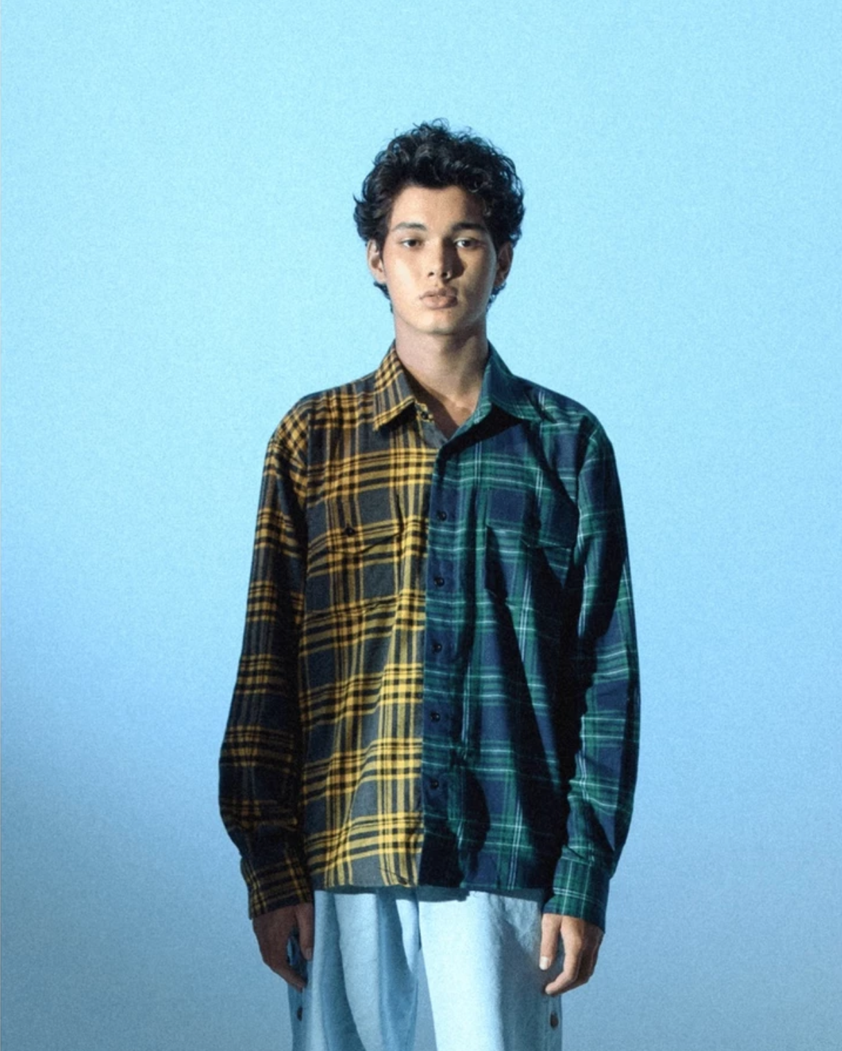 Flanel Ryu 04 Yellow Navy - SVH Official