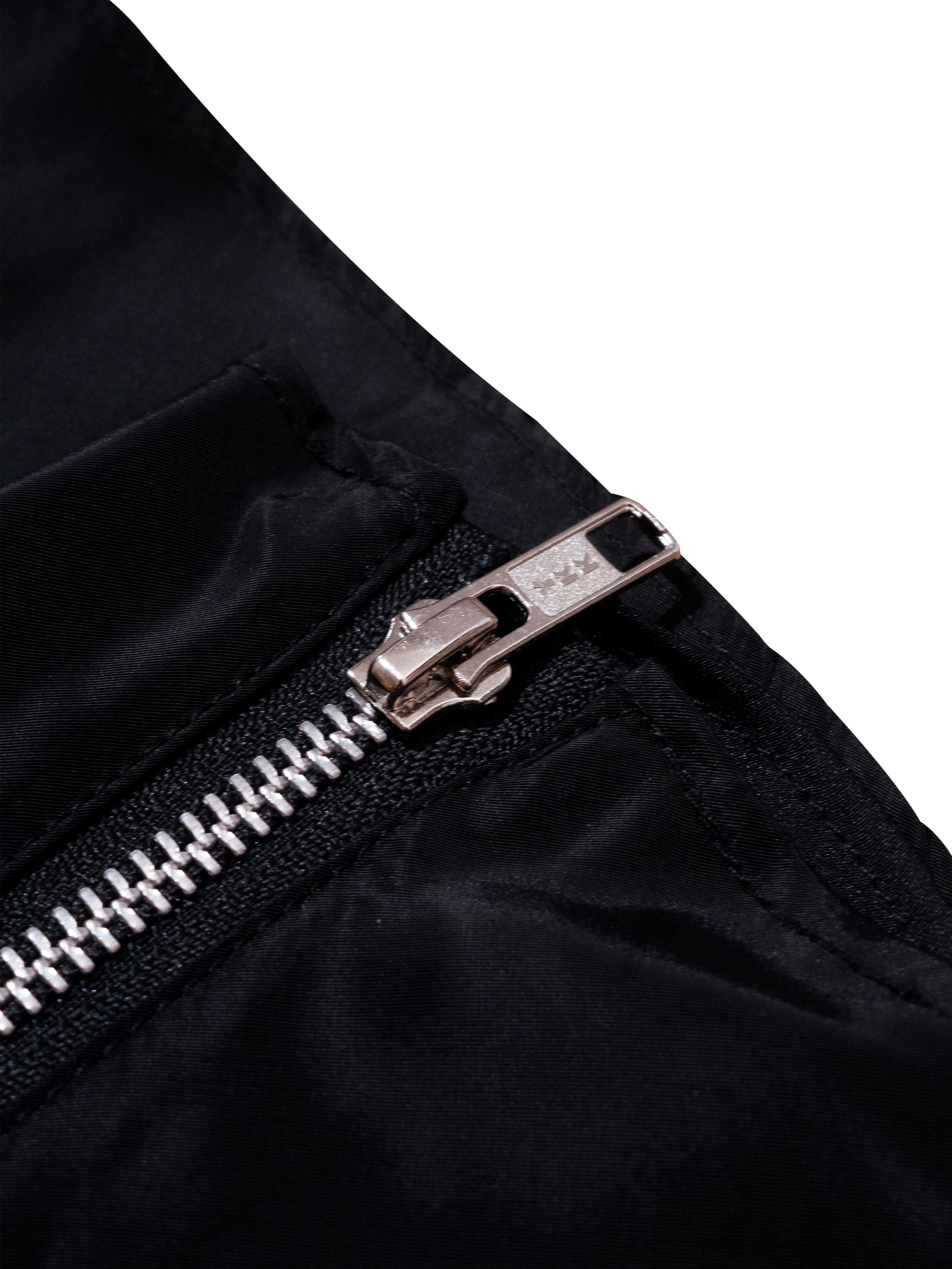 Lily Meets Lovelace - Zipper Skrt Black - 237