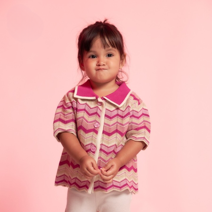 Jenna Top Pink Kids - LR Studio