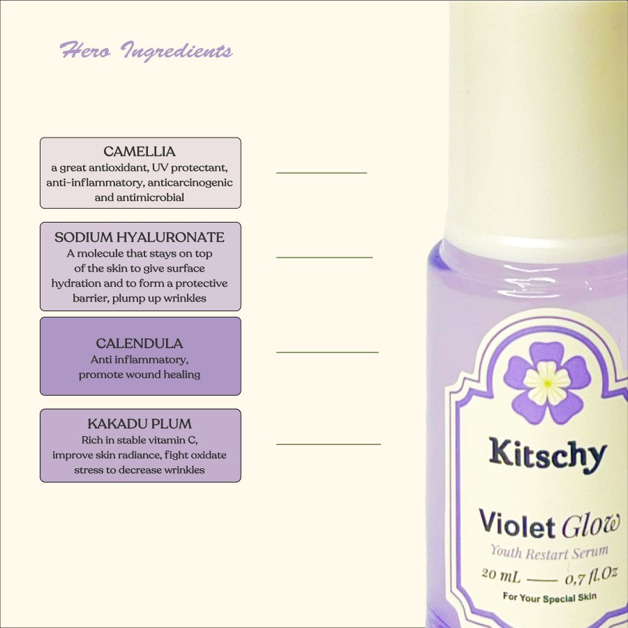 ​Violet Glow Youth Restart Serum - Kitschy