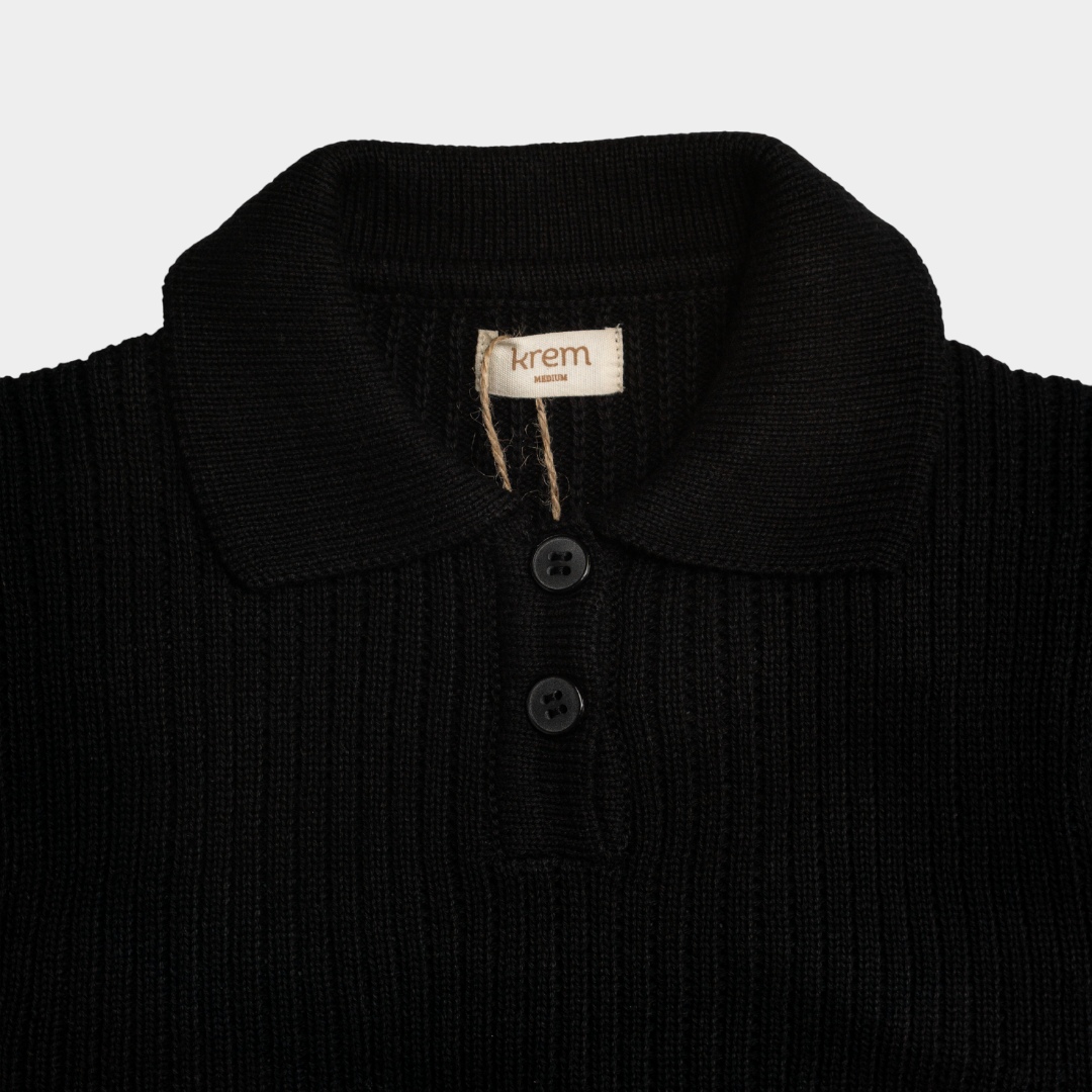 HGL Bambini - Anselm Knit Collar Neck - Krem