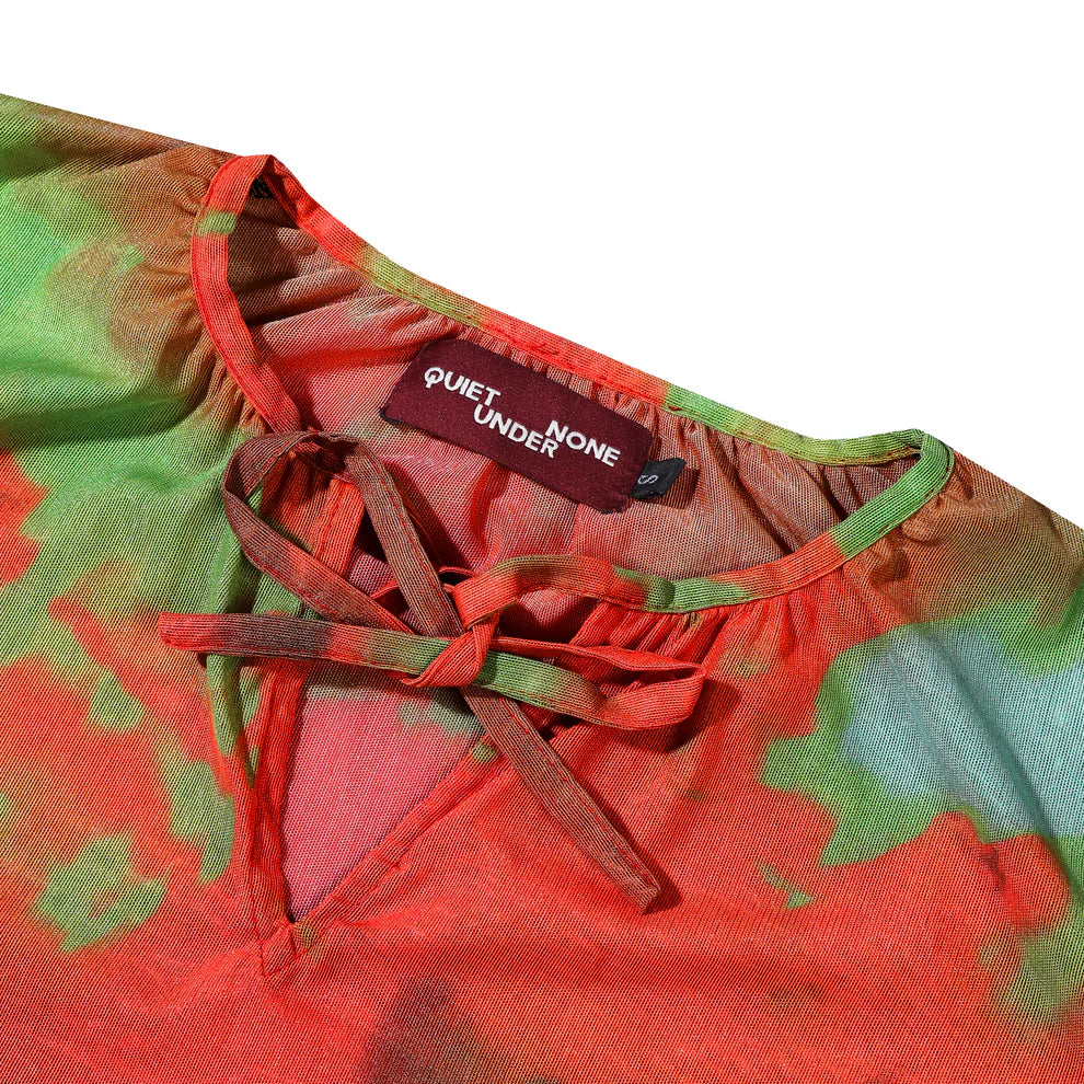 X Blur Mesh Top Multicolor - Quiet Under None