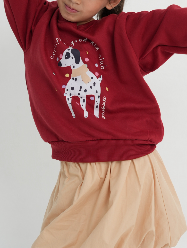 HGL Bambini - Good Kid Sweashirt Maroon - Little Saints