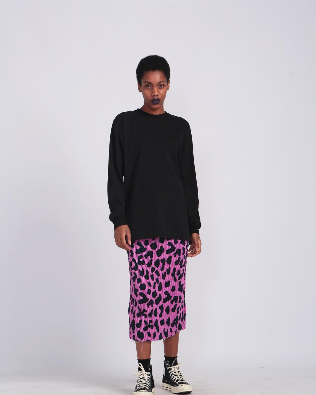 ​Luise T-Shirt Black - Satchel