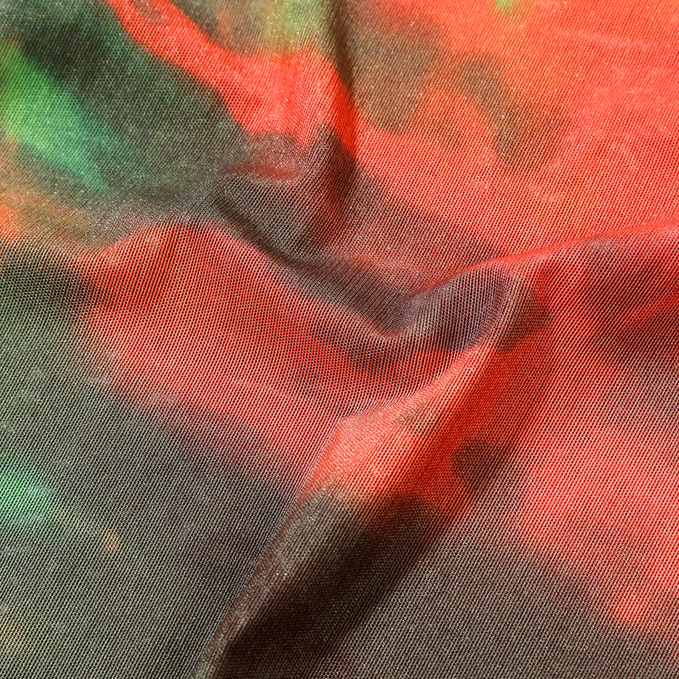 X Blur Mesh Top Multicolor - Quiet Under None