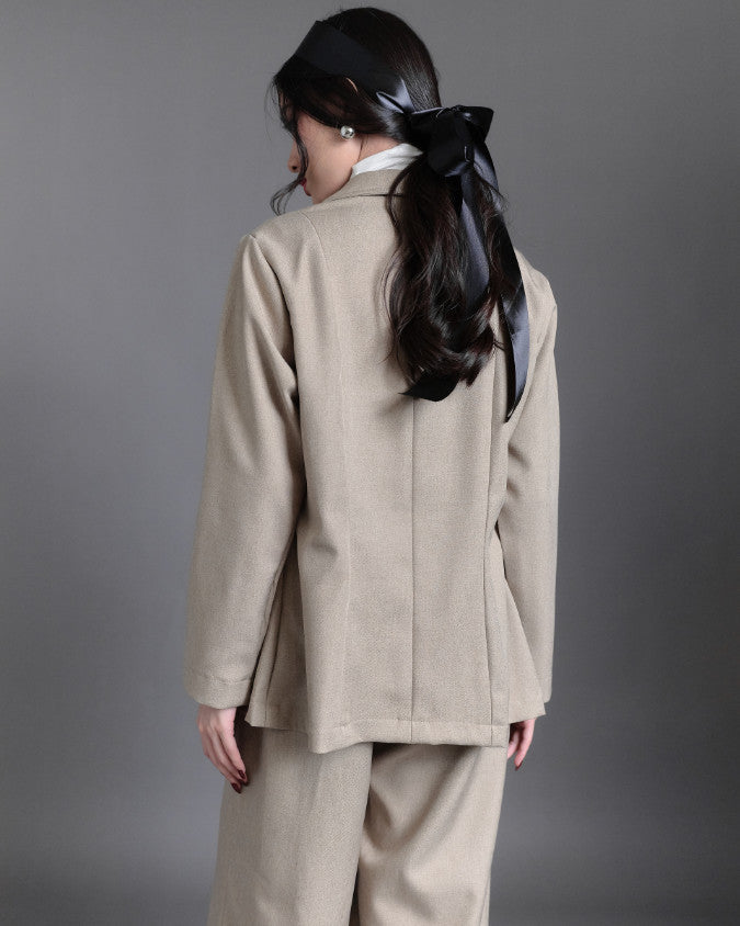 Etoupe Long Sleve Outer Beige - LR Studio