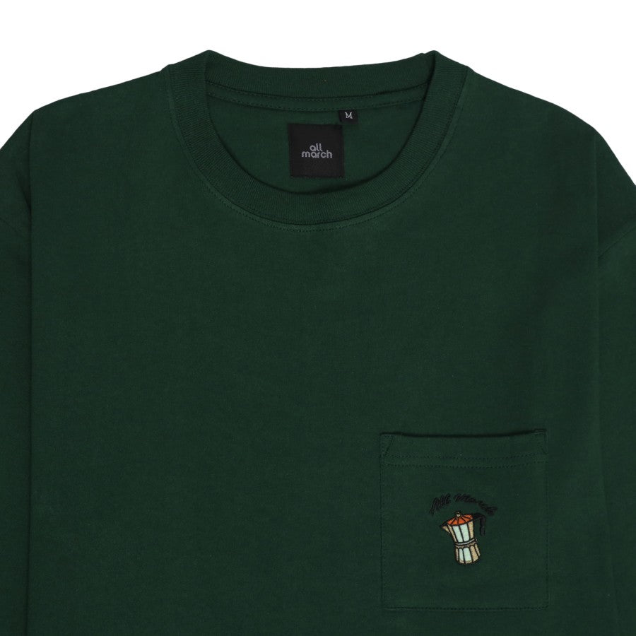 ​Coffee T-Shirt Forest Green - All March
