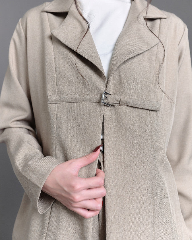 Etoupe Long Sleve Outer Beige - LR Studio