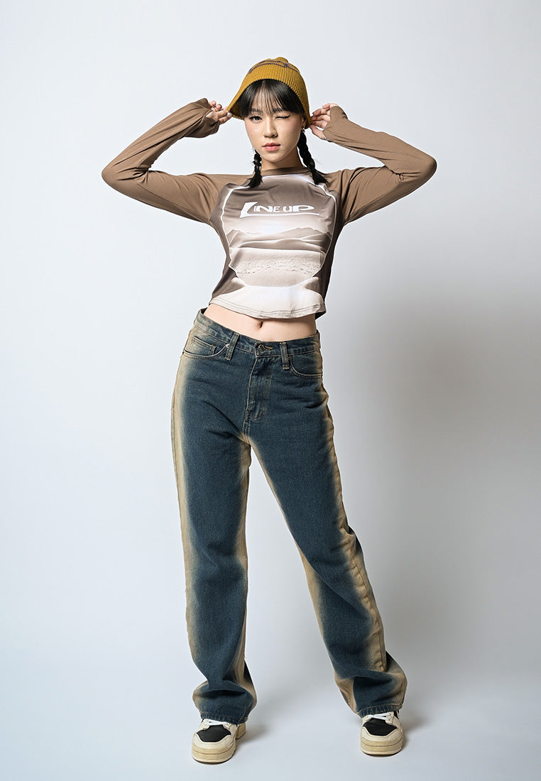 Line Up Blushed Jeans - Catha