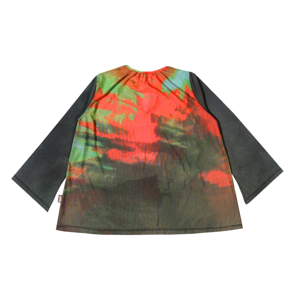 X Blur Mesh Top Multicolor - Quiet Under None