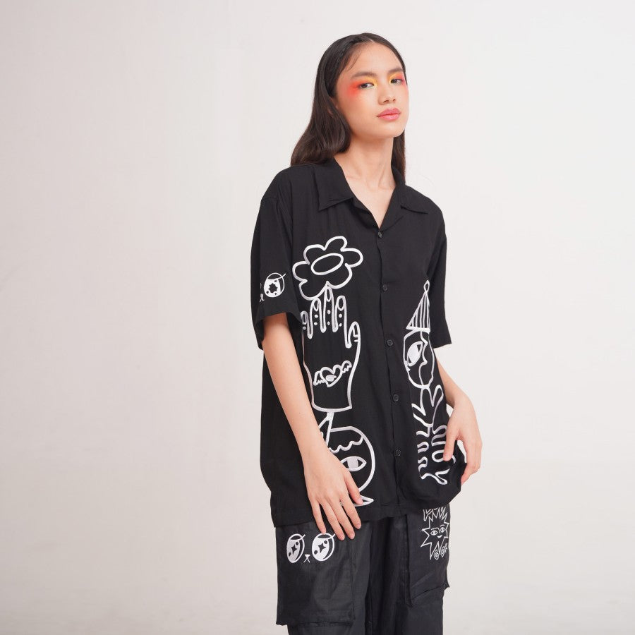 ​Let Go Embroidery Shirt - Liunic On Things
