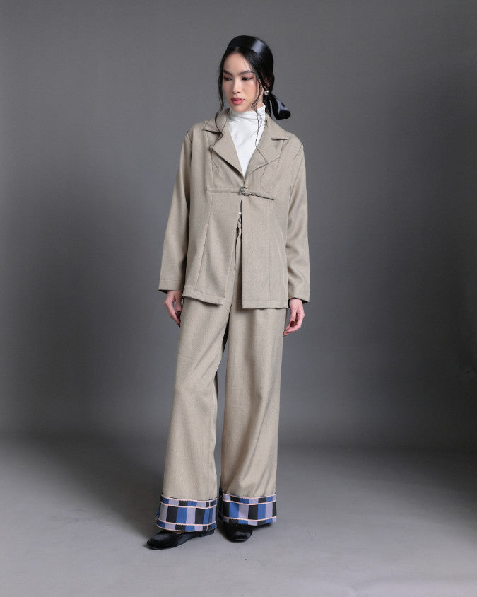 Etoupe Long Sleve Outer Beige - LR Studio