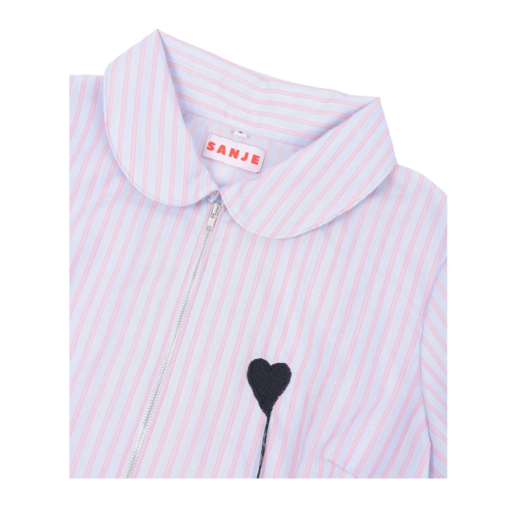 Love Black Stripes Shirt - Sanje