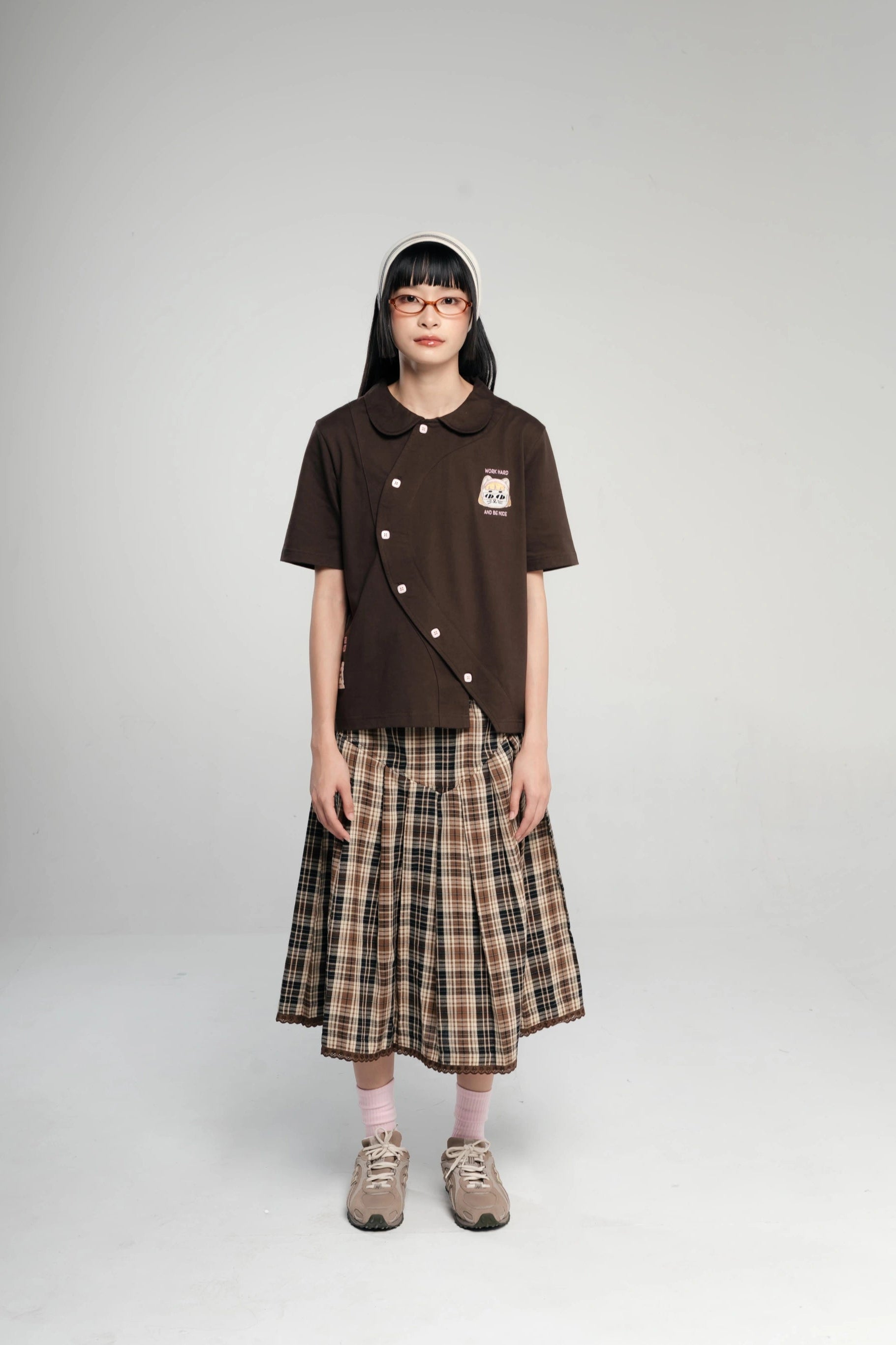 Totomi Shortsleeves Coffe - Tome Ame