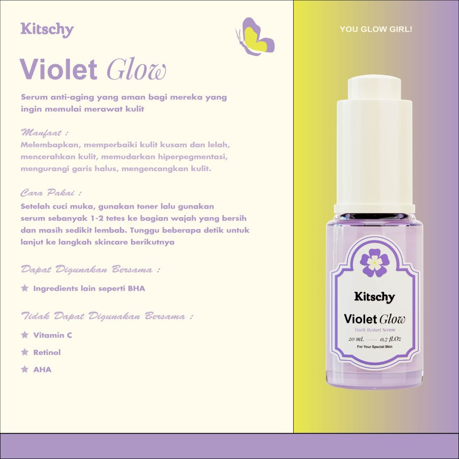 ​Violet Glow Youth Restart Serum - Kitschy