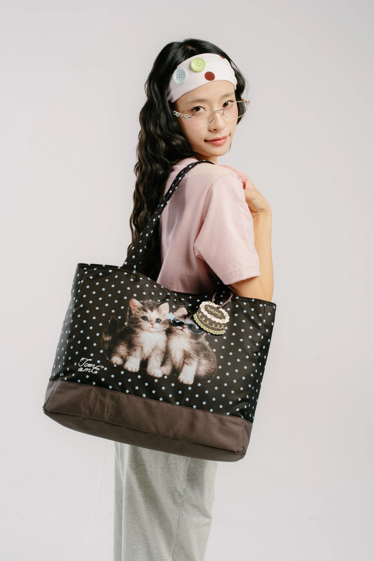 Tori Tote Bag Brown - Tome Ame