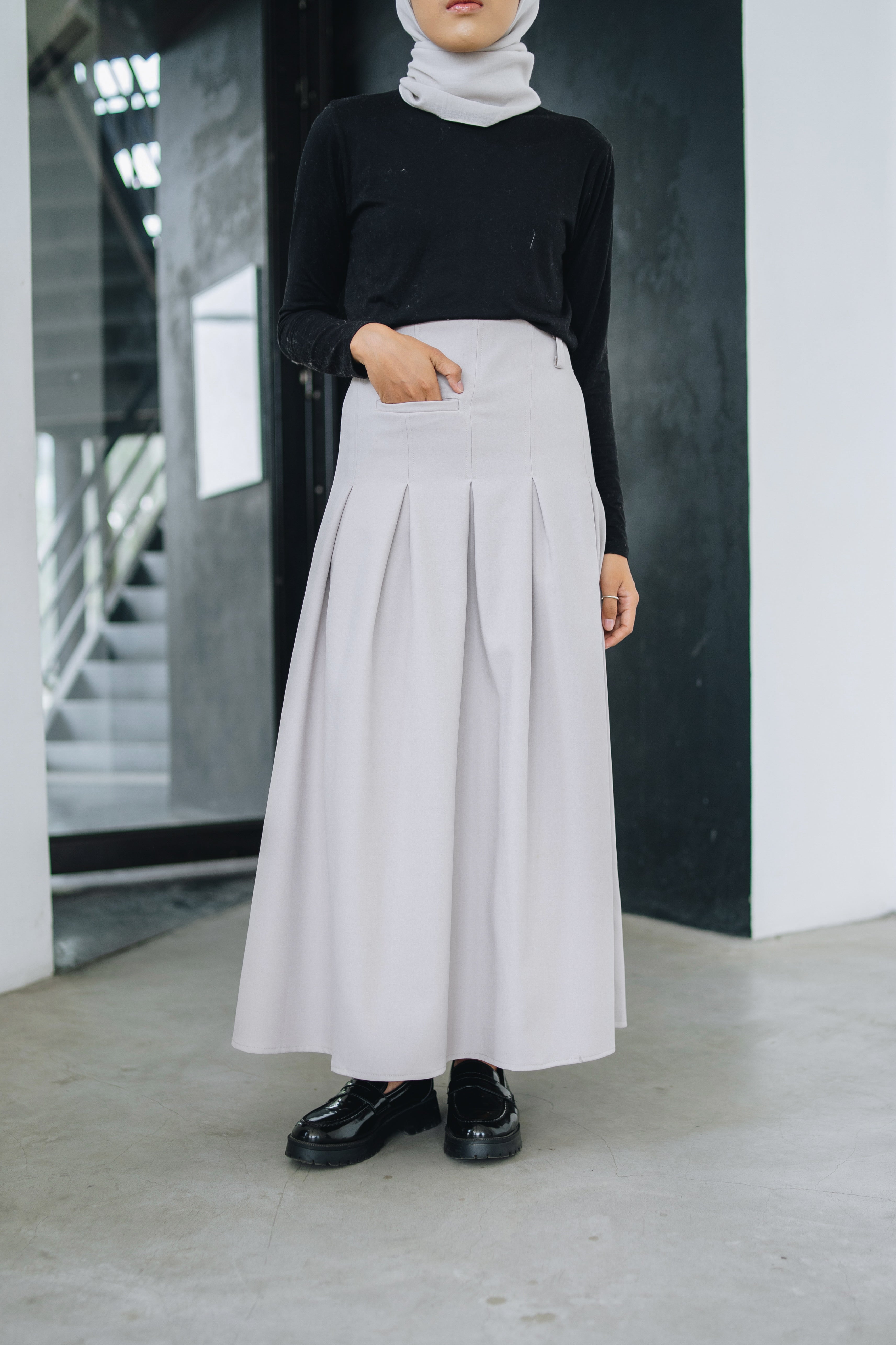 Refine Pleated Skirt - Swifter x Rahmi.Apr