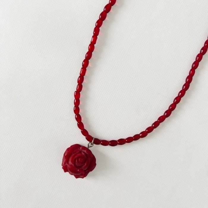 Lucia Necklace Red - Prel Studio